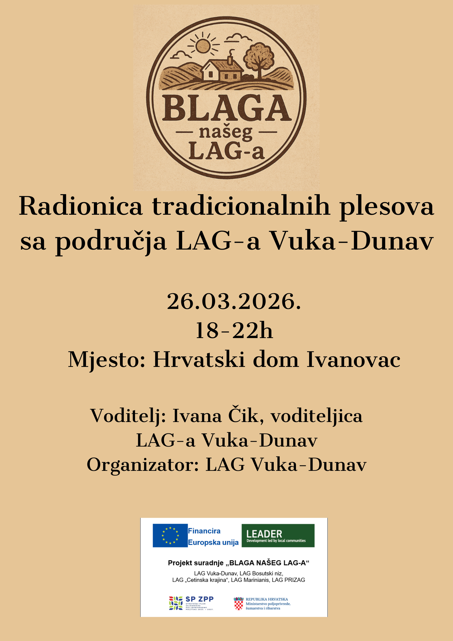 Pridružite nam se na plesnoj radionici !