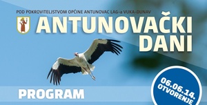 Antunovački dani – PROGRAM