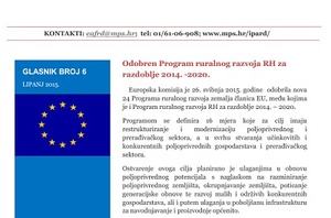 Glasnik broj 6 za Lipanj 2015.