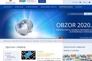 Otvoreni natječaji za Sigurna društva