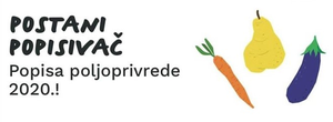PRODULJEN ROK ZA PRIJAVU JAVNI POZIV ZA PRIJAVU KANDIDATA ZA POPISIVAČE ZA POPIS POLJOPRIVREDE 2020.