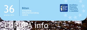 SIJEČANJ 2015. - Novosti iz europskog dokumentacijskog centra